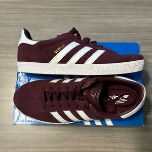 Adidas Gazelles Maroon 6.5